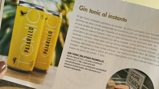 Gin Tonic, cuándo, dónde y con quién quieras.