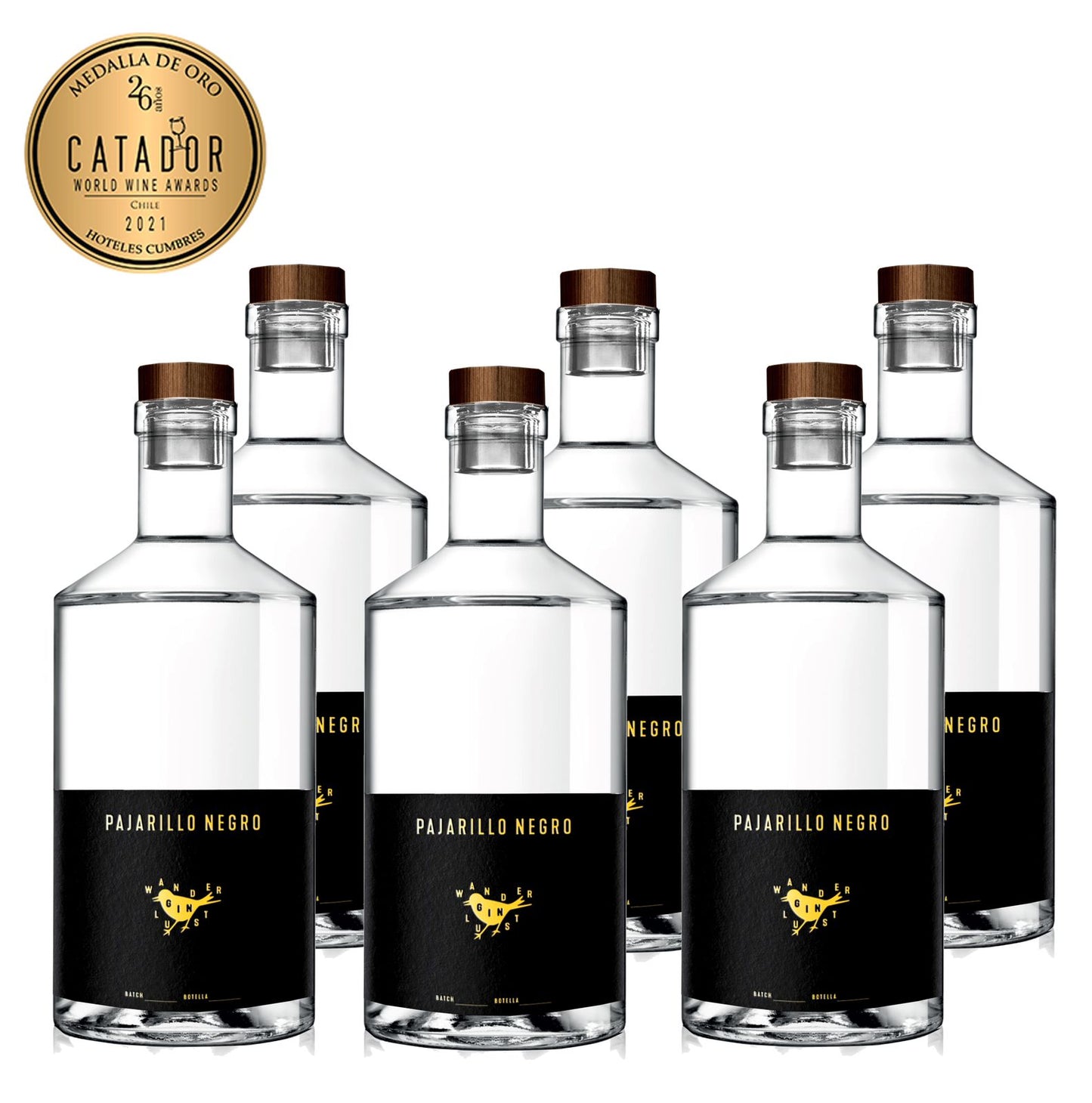 Gin Pajarillo Negro (6x700cc)