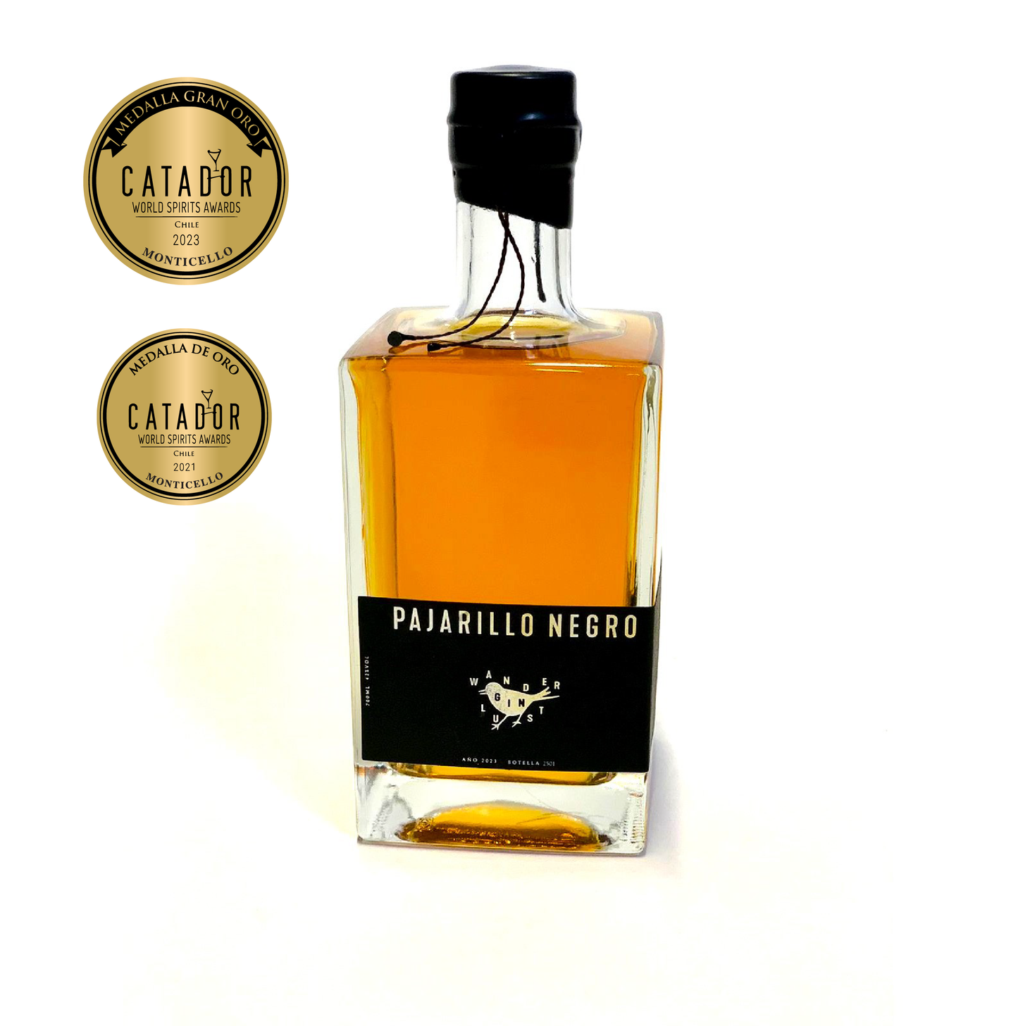 Gin Pajarillo Negro Añejado